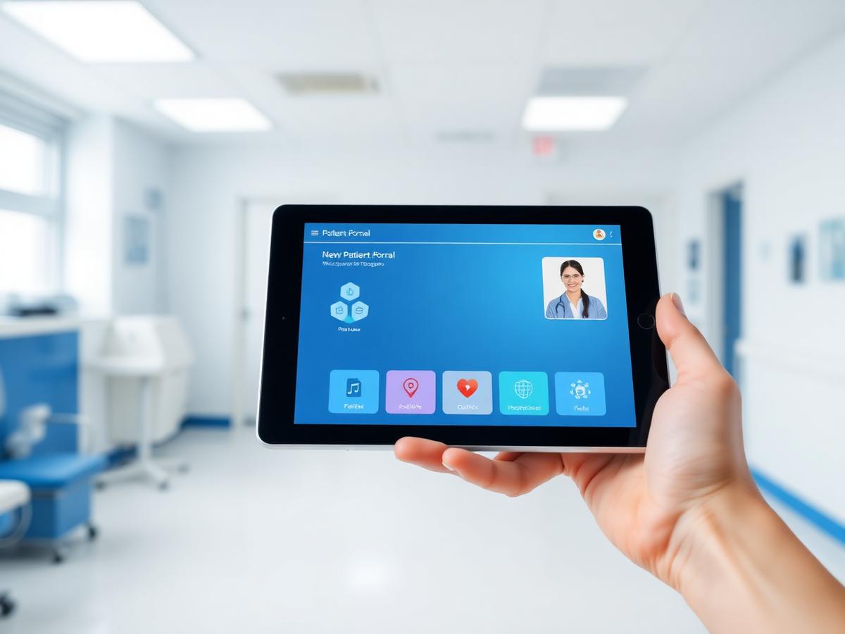 A patient portal that cut admin load by a third